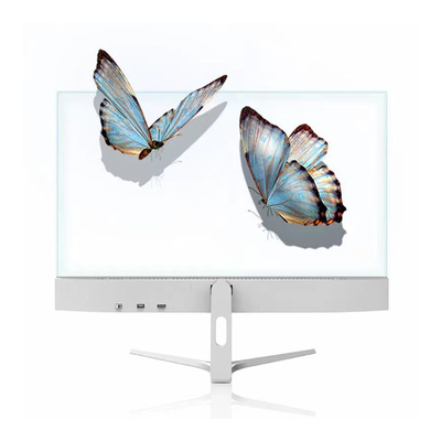 30inch OLED transparent digital signage with touch or non touch table stand advertising monitor