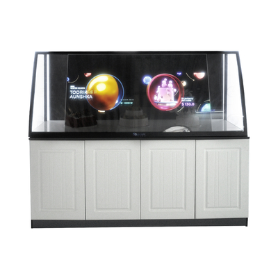 OLED Screen 55inch Transparent  Cabinet for Bread or Cake Advertising Display Digital Signage Monitor Transparent OLED