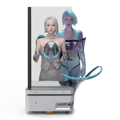 Robot OLED Screen 55inch  Automatic Obstacle Touch Screen Monitor T-OLED Navigator Automatic Return Charge with Battery