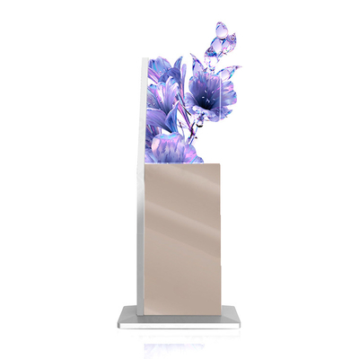 30inch Hot Selling Digital Signage Floor Standing Transparent OLED Screen Advertising Panel Transparent OLED TV