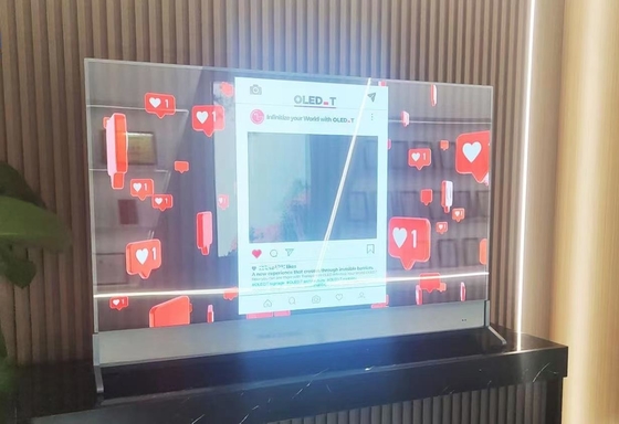 Transparent OLED TV Transparent TV