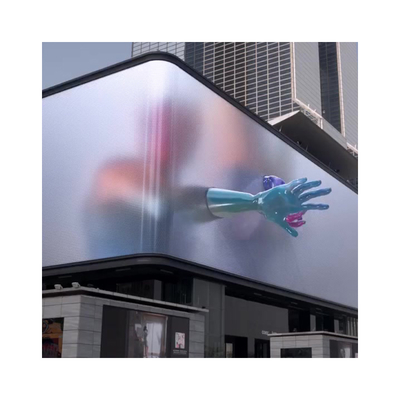 Customized Indoor and Outdoor Naked Eye 3D Large Shopping Mall HD Display Waterproof and Energy-saving 90-degree Bending