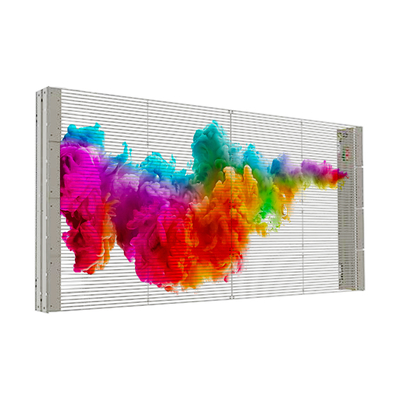 Transparent Led Film Screen Adhesive Flexible Given to Philandering Customize Arbitrary Tailoring According to the Project