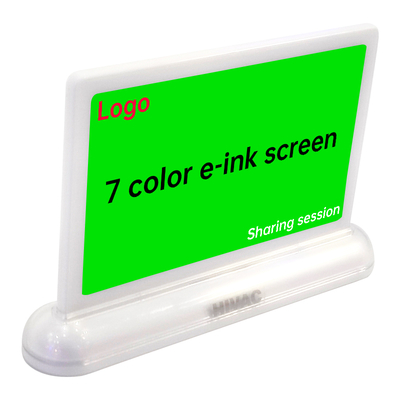 7.3 Inch E Ink Seven Colors Display Bluetooth Photo Transfer NFC Name Plate Place Cards & Table Numbers