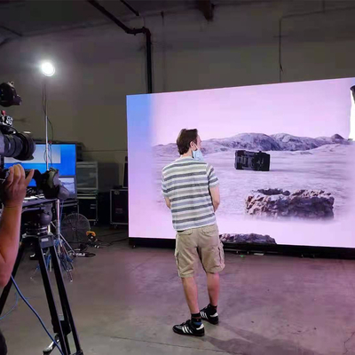 HD XR Virtual Immersive LED Wall Electronic Green Screen Studio Live Streaming Film Shooting Exhibition Hall 5 Sides Cave