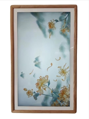 32inch Art Screen Wooden Frame Digital Signage Art Screen Smart Photo Booth Smart Oil Painting Frame Smart TV