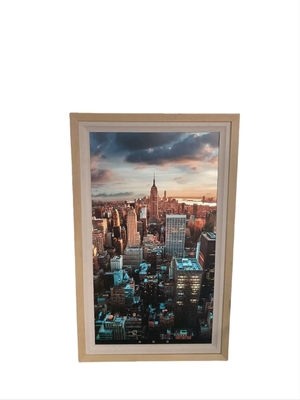 32inch Art Screen Wooden Frame Digital Signage Art Screen Smart Photo Booth Smart Oil Painting Frame Smart TV