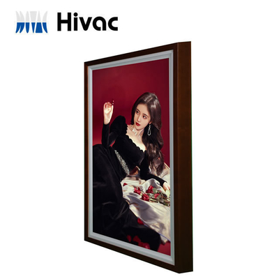 Art Screen 21.5inch Wall Mount Wooden Frame Advertising Digital Signage LCD Monitor