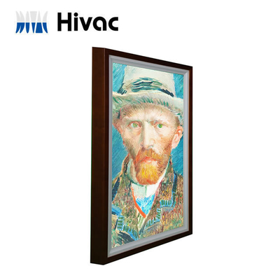 Art Screen 21.5inch Wall Mount Wooden Frame Advertising Digital Signage LCD Monitor