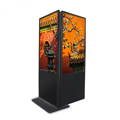 Floor Standing 55inch Totem Double Side Advertising Machine