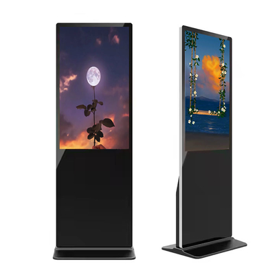 Floor Standing Vertical Interactive Digital Signage Display