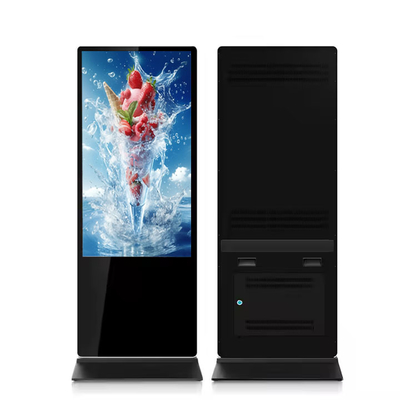 Floor Standing Digital Signage Advertising Totem Flat Interactive Panel Android Machine Computer
