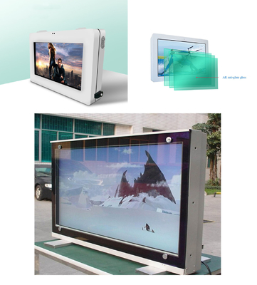 55inch Customized Outdoor Digital Signage with Good Quality and Price Anti Glare High Brightness Outdoor  OOH TOTEM