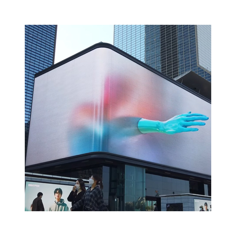 3D Naked Eye Customized HD IP65 Waterproof Outdoor Shopping Mall Naked Eye 3D Advertising Led P1.5 P3.91 P2 P4