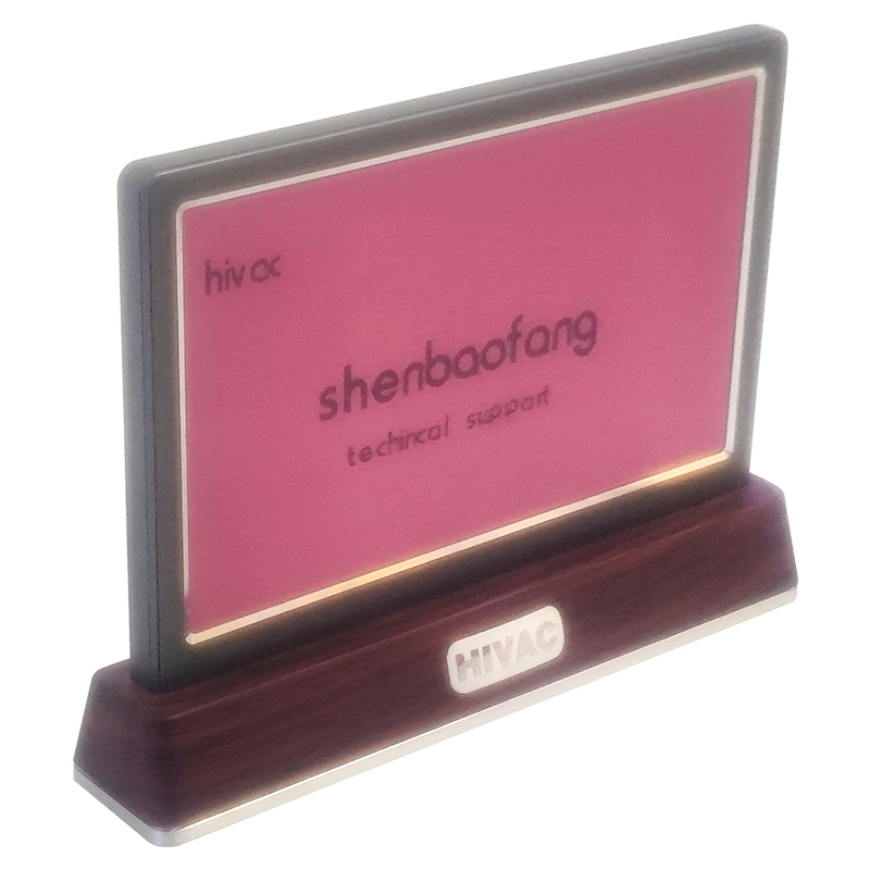 Mobile Phone Batch Setup 7.5 Inch pink Film E Ink Screen Name Plate Place Cards & Table Numbers