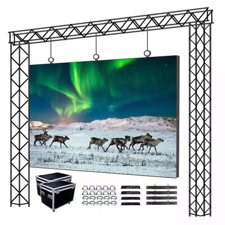Hot Selling Church Conference Stage Rental LED Cabinet Aluminum Led Module P1.86 P2.6 P3.91