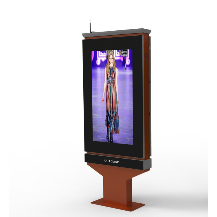 55inch Outdoor Advertising Digital SignagLCD Monitor Android windows System LCD Screen Monitor OOH Outdoor Totem