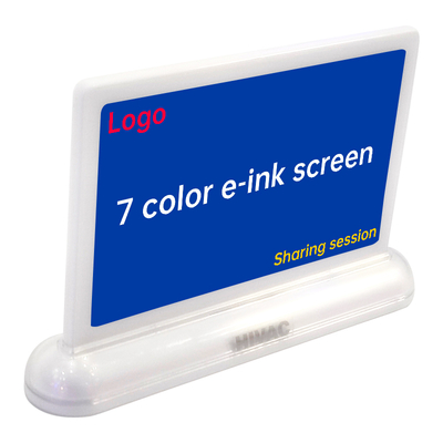 7.3 Inch E Ink Seven Colors Display Place Cards & Table Numbers Name Plate Conference Table