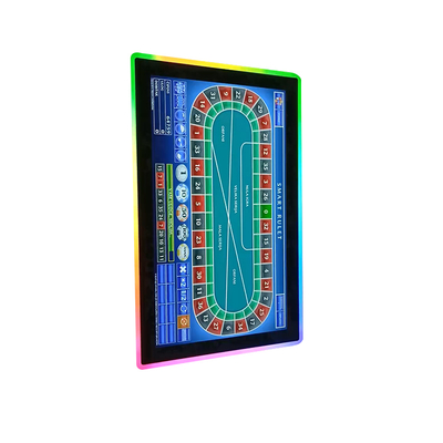 43inch Wall Mount Advertising Digital Signage with LED Strip LCD Monitor Curve Monitor Android windows System LCD Screen Monitor