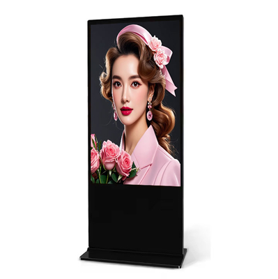 Floor Standing Digital Signage  Android System Customized Totem Indoor Advertising Machine